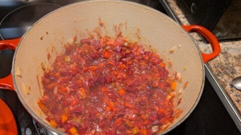 Mom's Borscht Soup