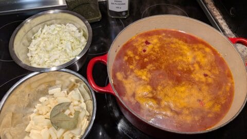 Mom's Borscht Soup