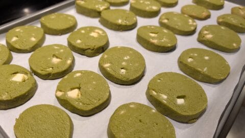 Japanese Matcha Cookies