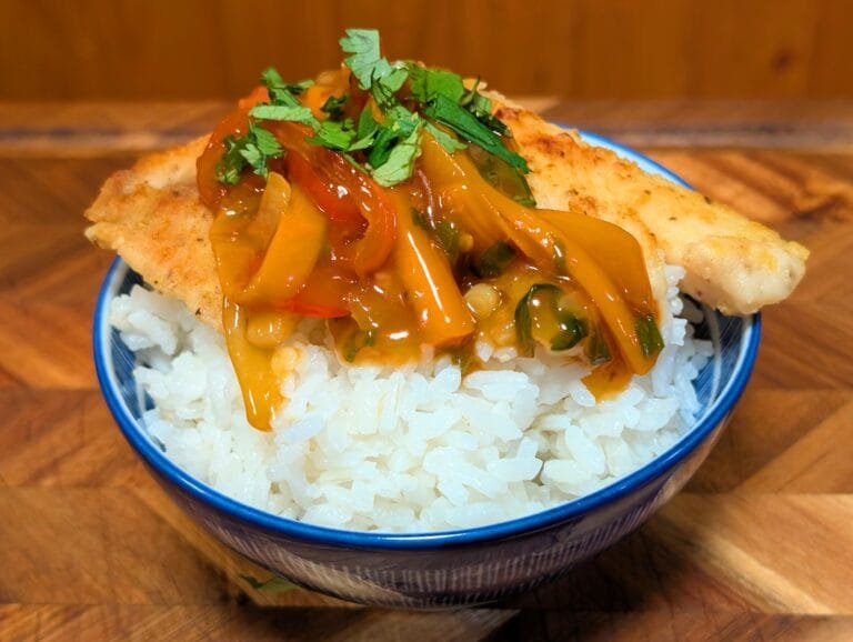 Filipino Sweet and Sour Tilapia [Tilapia na Maasim at Matamis]