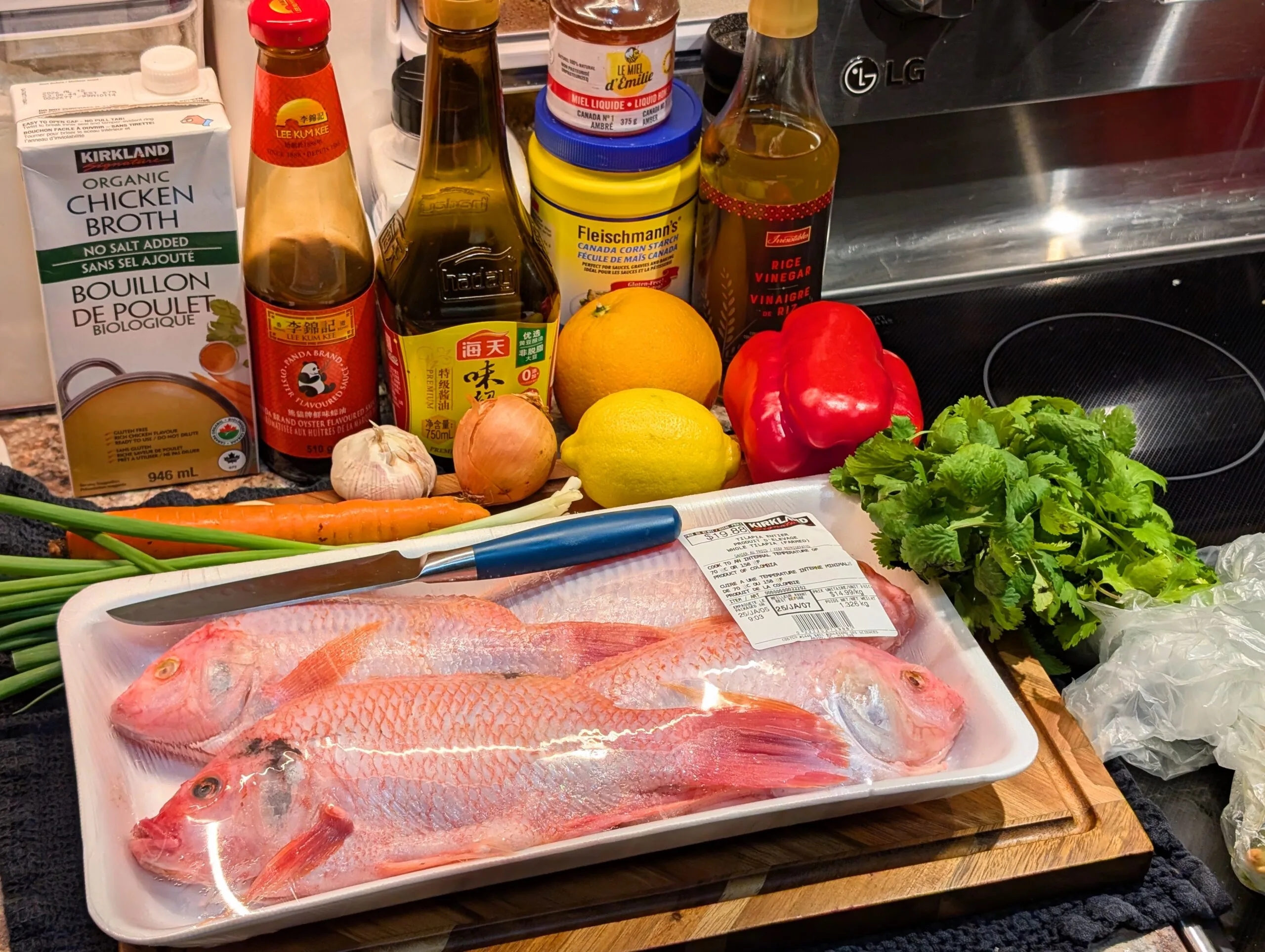 Filipino Sweet and Sour Tilapia [Tilapia na Maasim at Matamis]