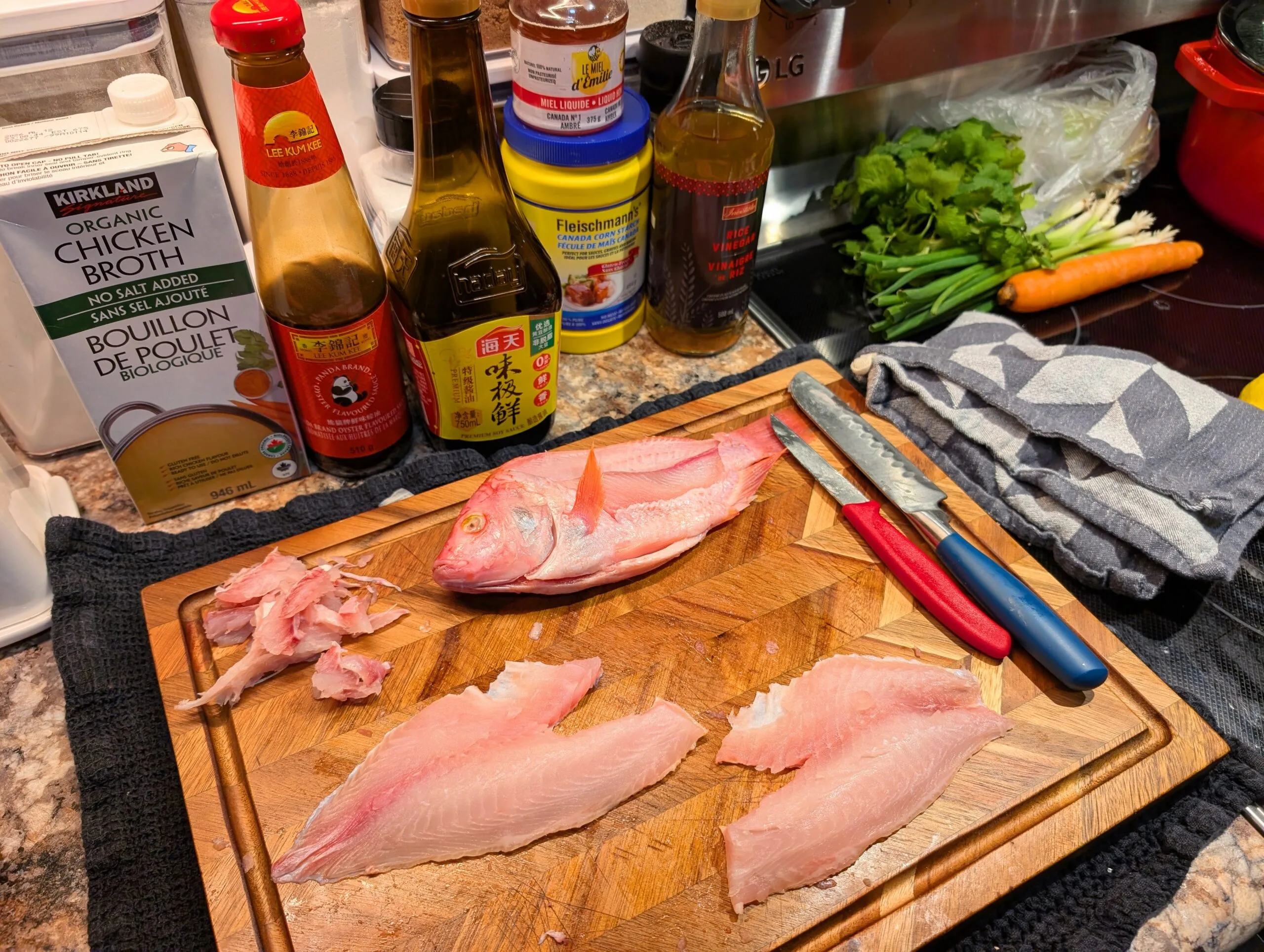 Filipino Sweet and Sour Tilapia [Tilapia na Maasim at Matamis]