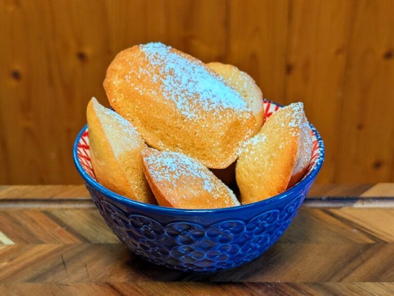 French Lemon Madeleines