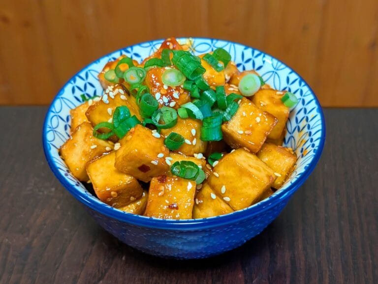Honey Sriracha Tofu