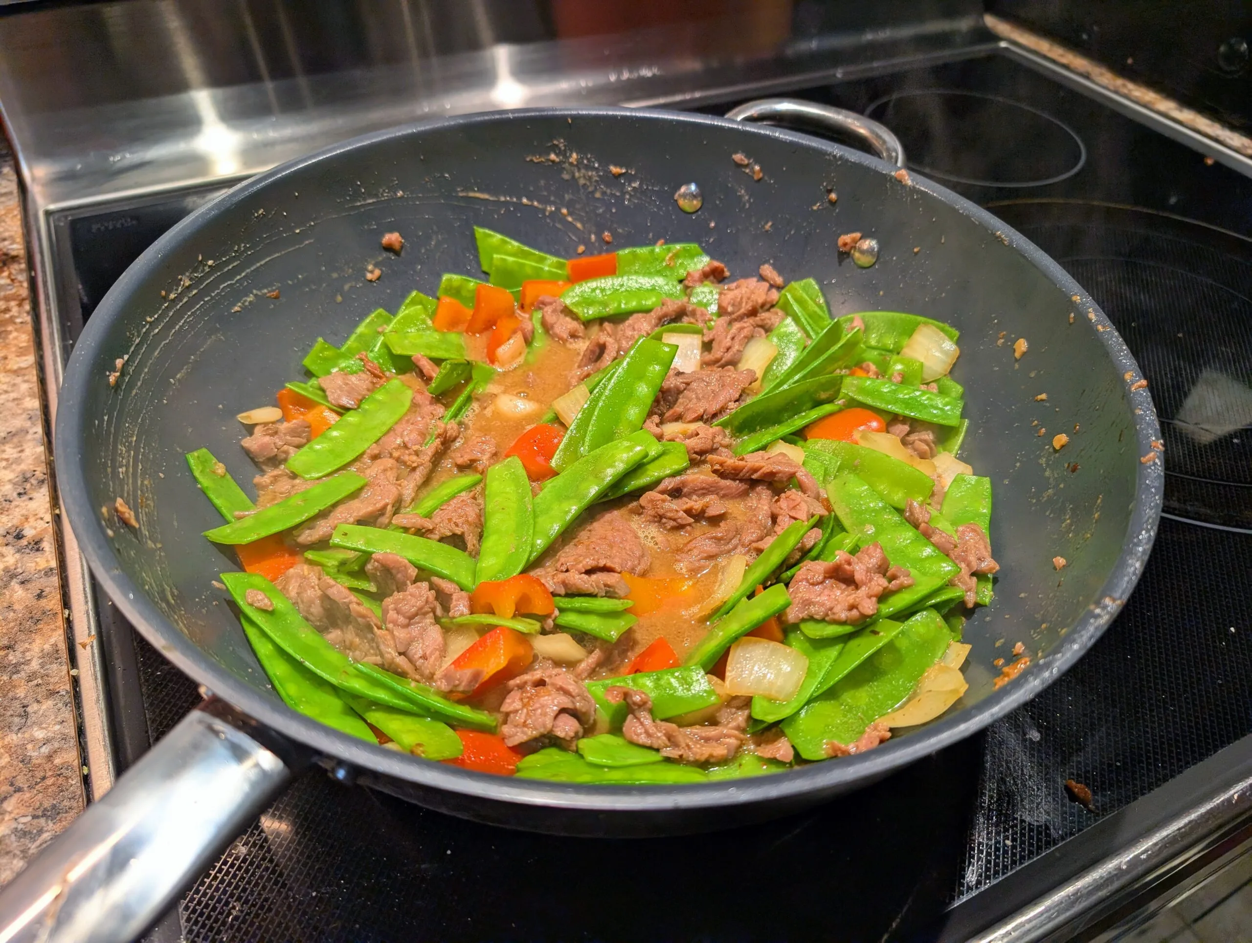 Chinese Beef with Black Bean Sauce [豉汁牛肉]