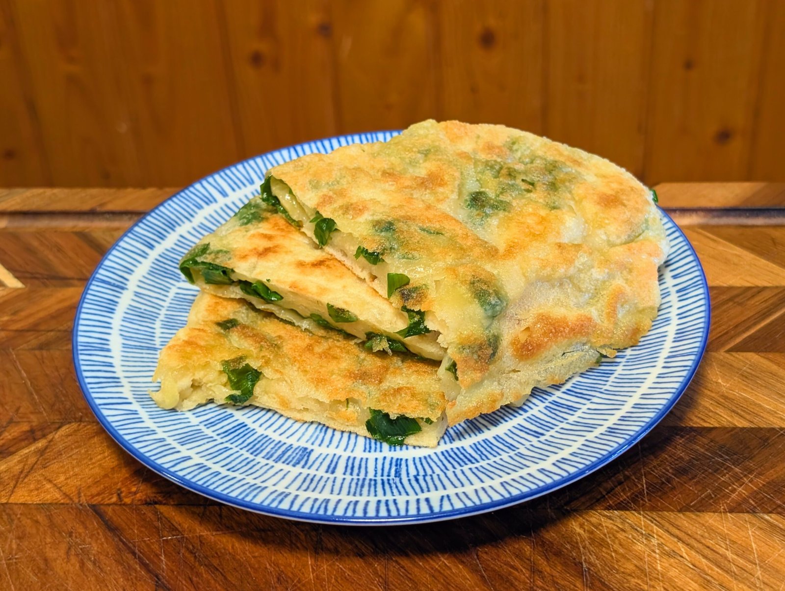 Chinese Scallion Pancakes [中式葱油饼]