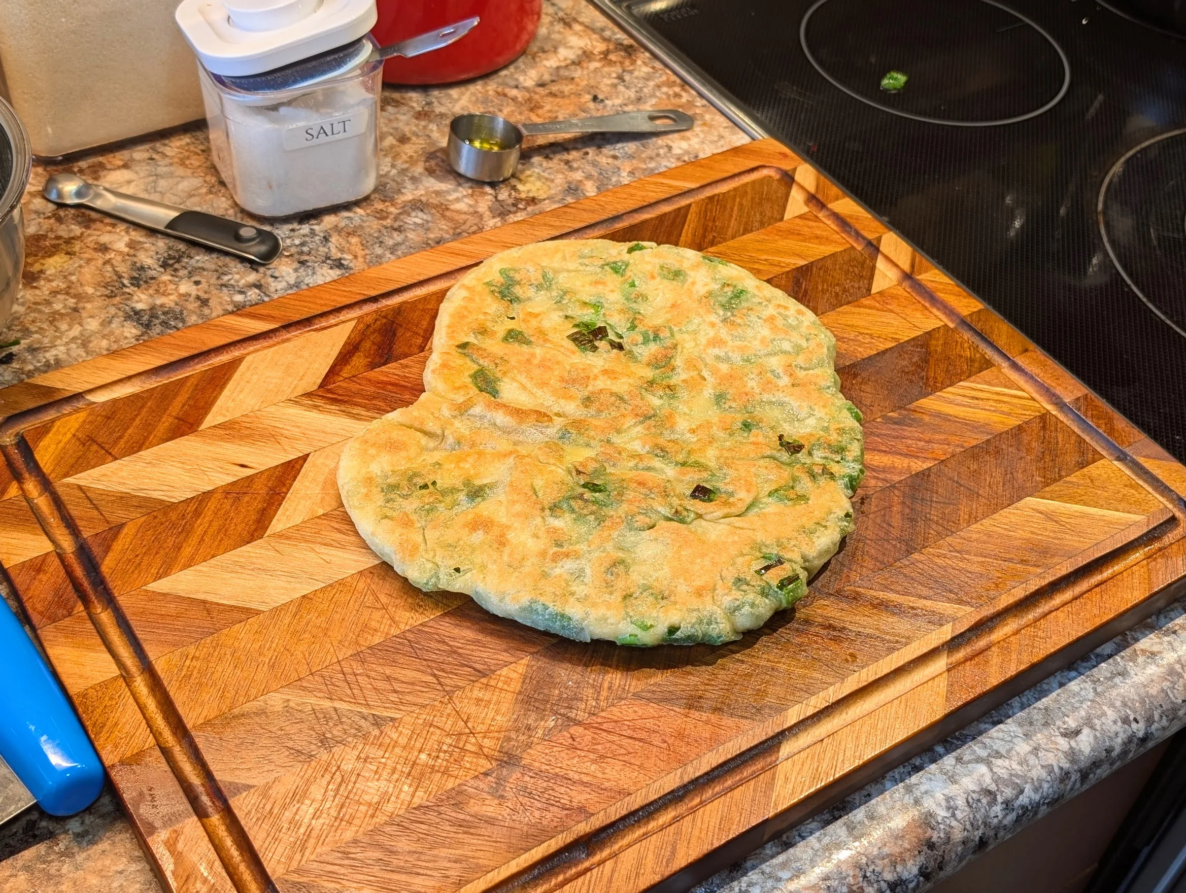 Chinese Scallion Pancakes [中式葱油饼] Denis Elas