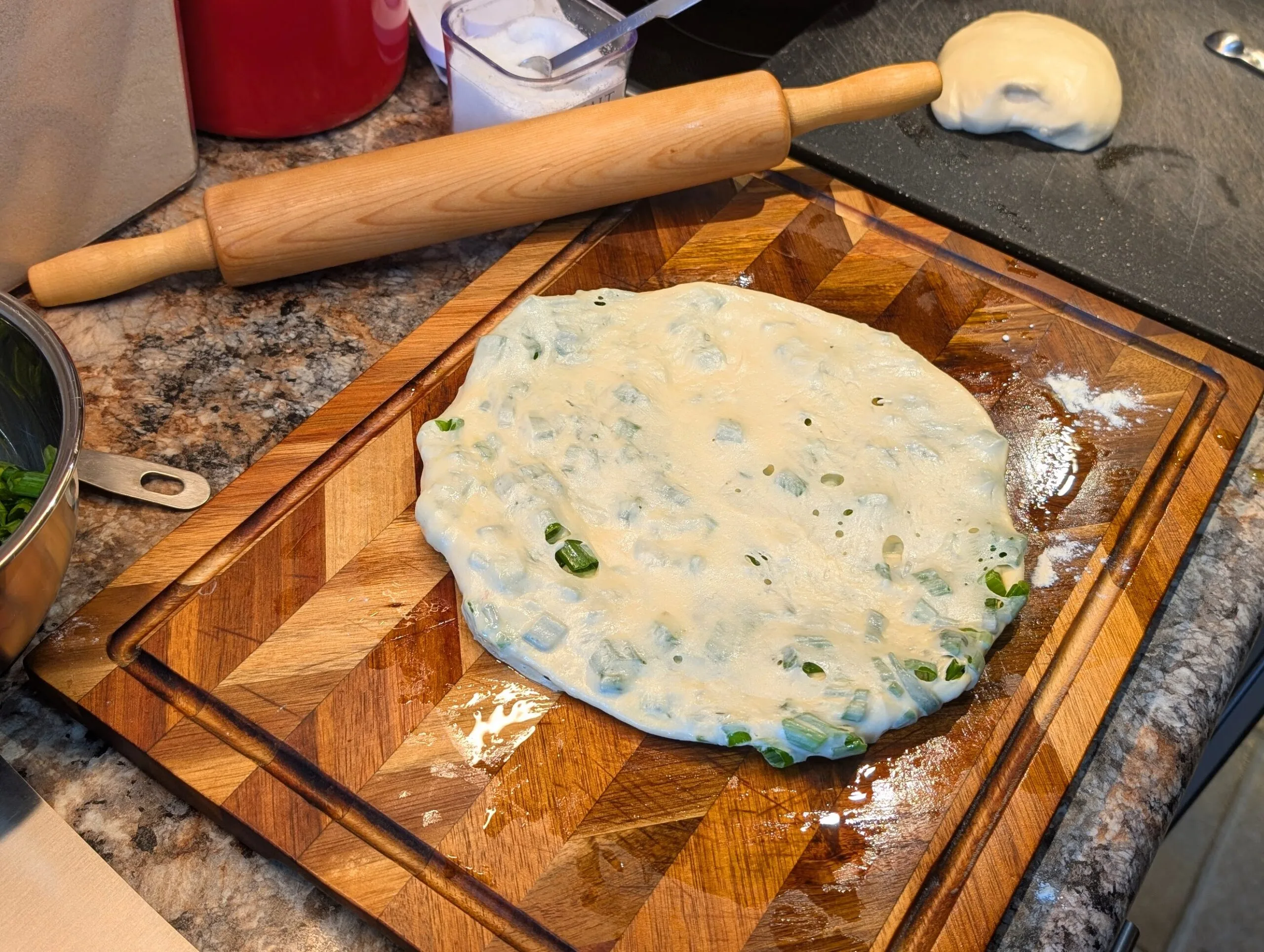Chinese Scallion Pancakes [中式葱油饼] Denis Elas