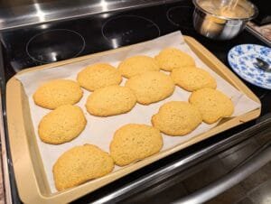 Cream Sugar Cookies [Galettes au sucre à la crème]
