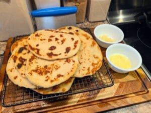 Indian Naan Bread [भारतीय नान ब्रेड]