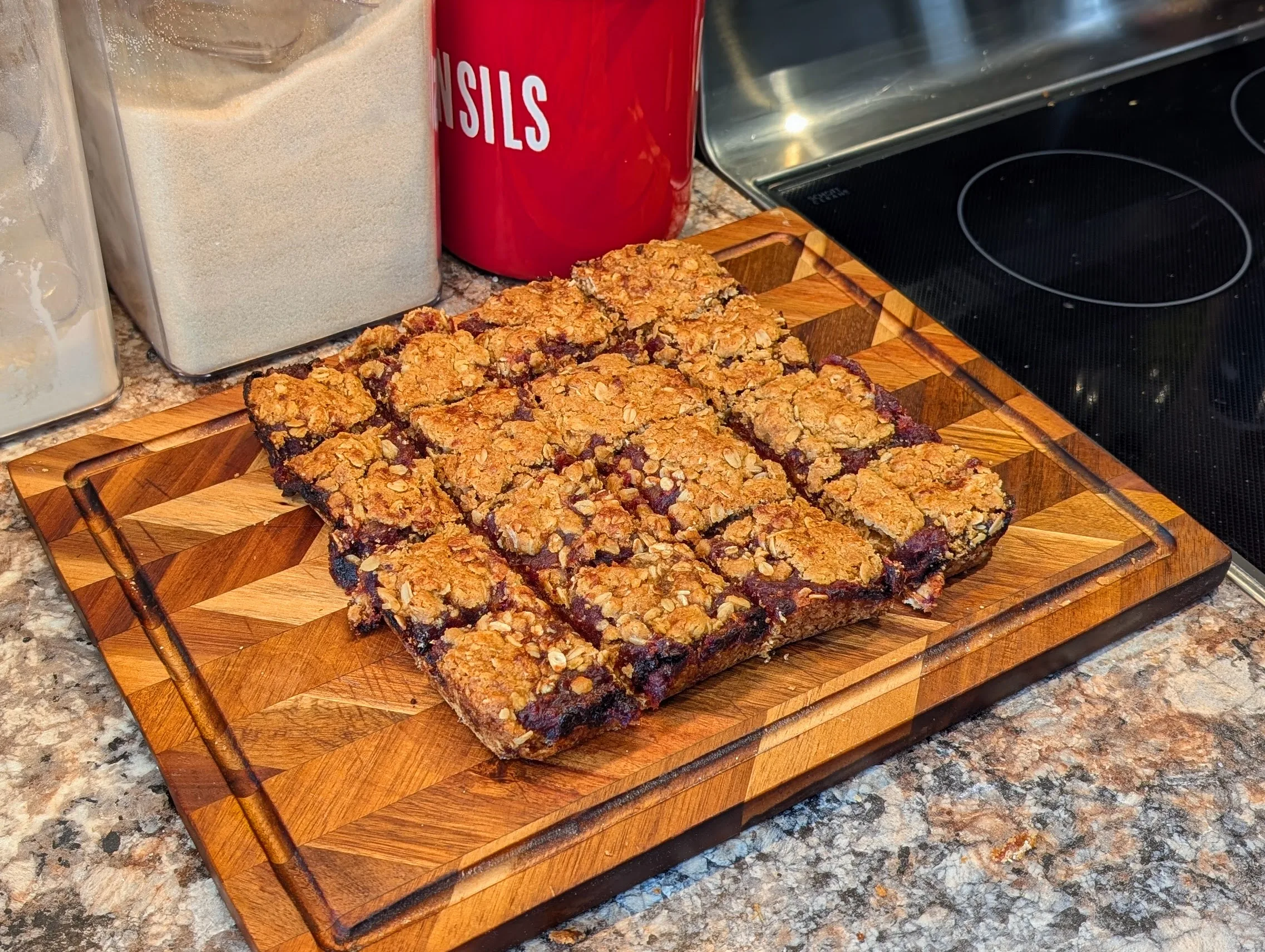 Date Squares [Carrés aux dattes] Denis Elas