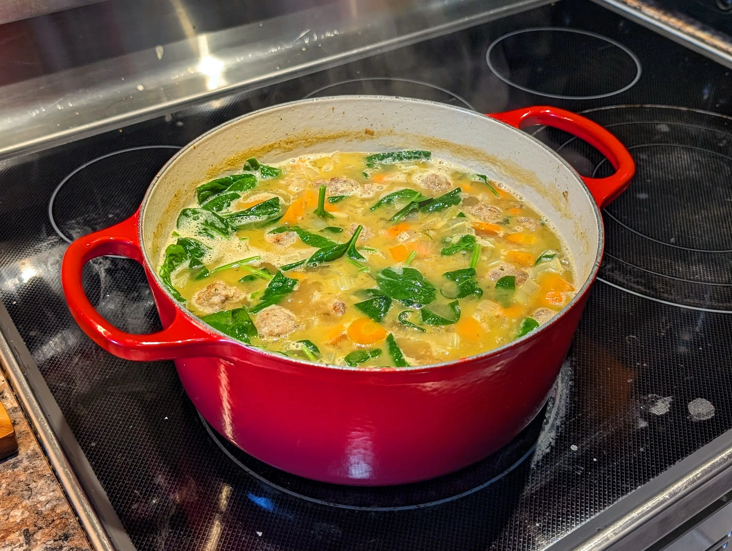 Italian Wedding Soup [Zuppa di nozze all'italiana]