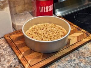 Raspberry Crumble Tart [Tarte crumble aux framboises]
