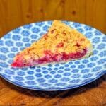 Raspberry Crumble Tart [Tarte crumble aux framboises]