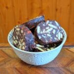 Romanian Biscuit Salami [Salam de biscuiti]