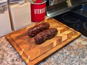 Romanian Biscuit Salami [Salam de biscuiti]