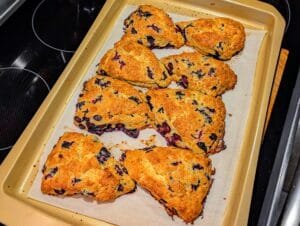 Blueberry Scones [Scones aux bleuets]