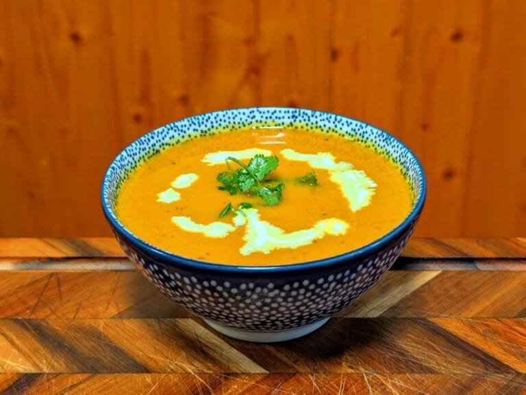 Carrot Ginger Soup [Soupe de carotte au gingembre]
