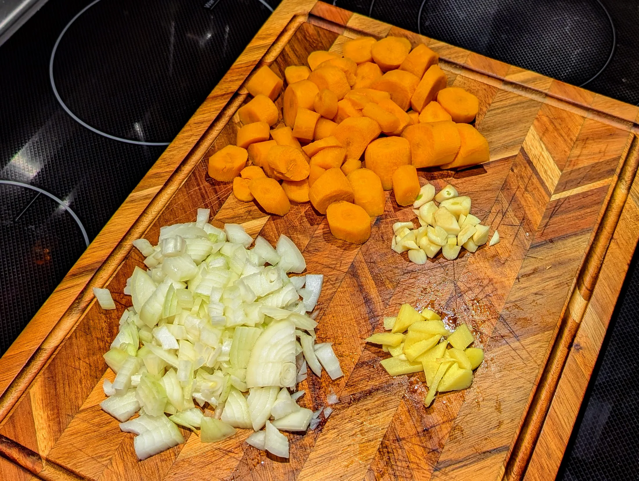 Carrot Ginger Soup [Soupe de carotte au gingembre]