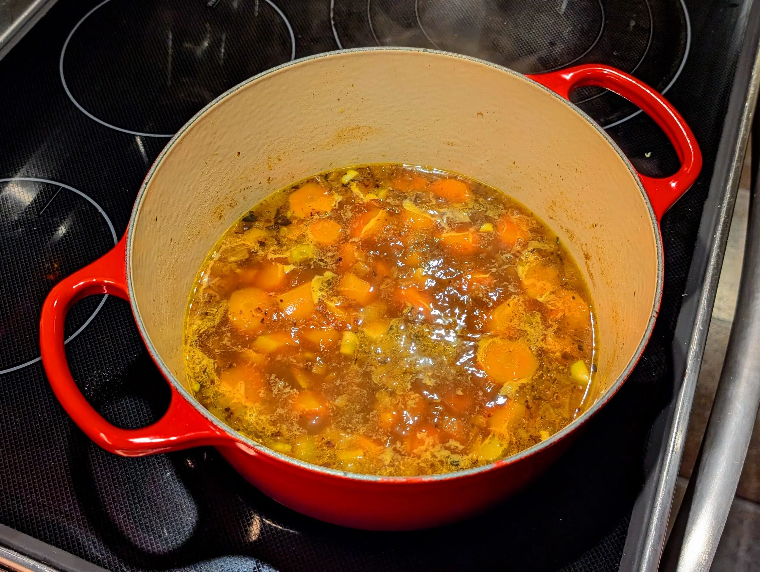 Carrot Ginger Soup [Soupe de carotte au gingembre]