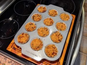 Chocolate Streusel Pecan Muffins [Muffins au chocolat et aux pacanes]