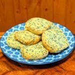 Japanese Black Sesame Cookies [日本の黒ゴマクッキー]