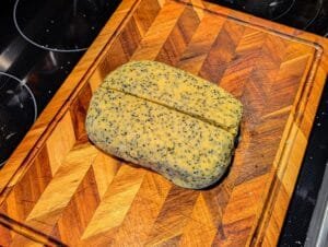 Japanese Black Sesame Cookies [日本の黒ゴマクッキー]