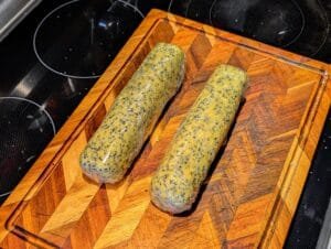 Japanese Black Sesame Cookies [日本の黒ゴマクッキー]