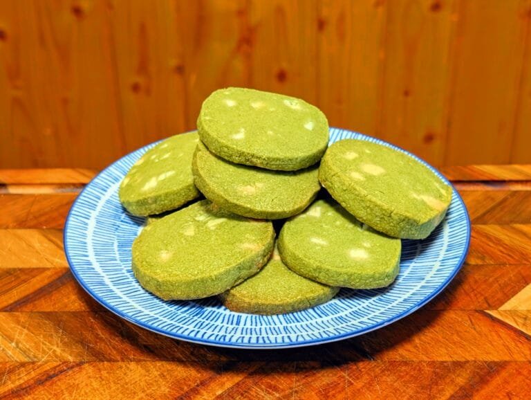 Japanese Matcha Cookies [日本の抹茶クッキー]