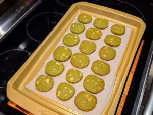 Japanese Matcha Cookies [日本の抹茶クッキー]