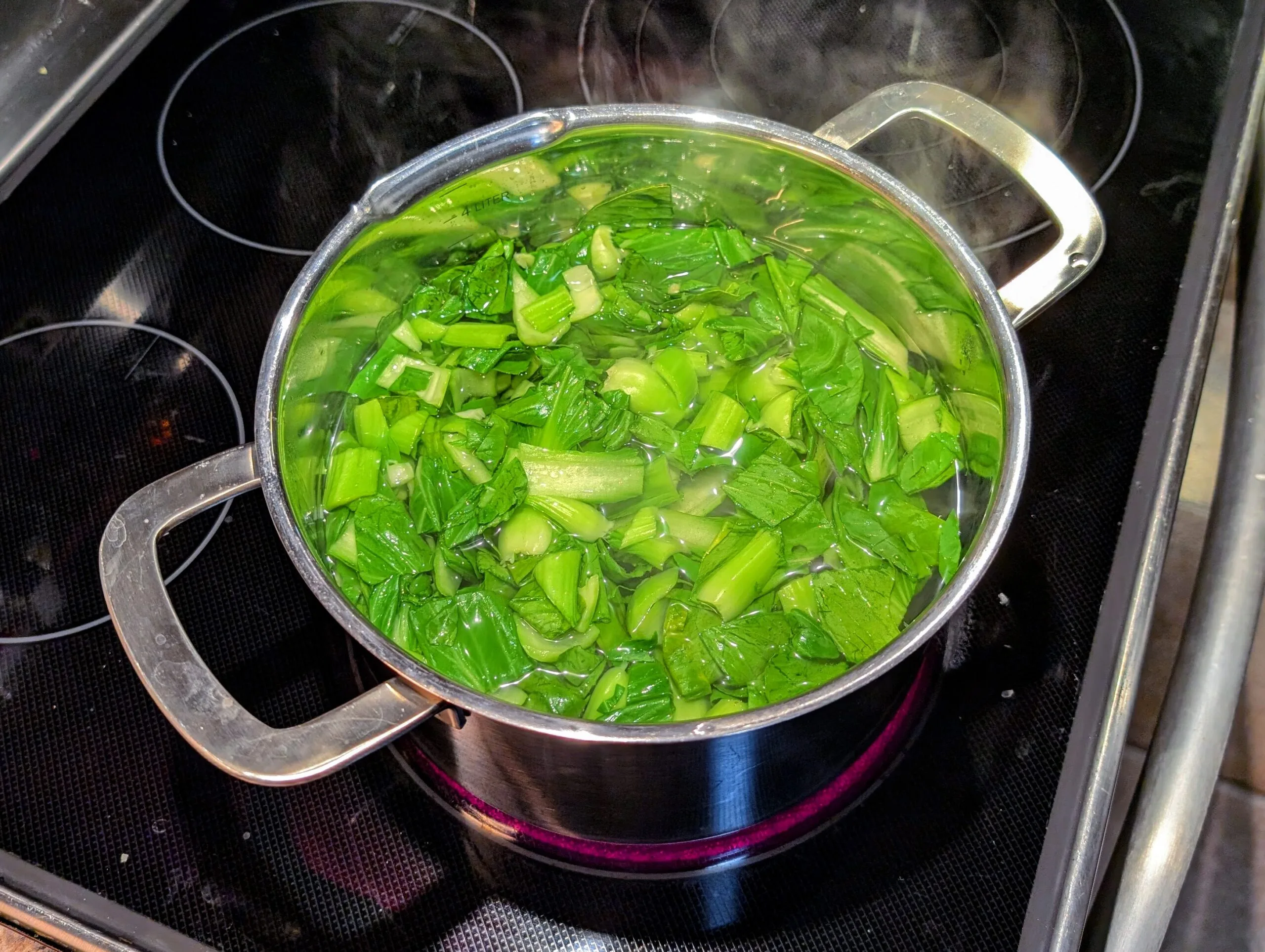 Mac and Cheese with Bok Choy [Macaroni au fromage et bok choy]