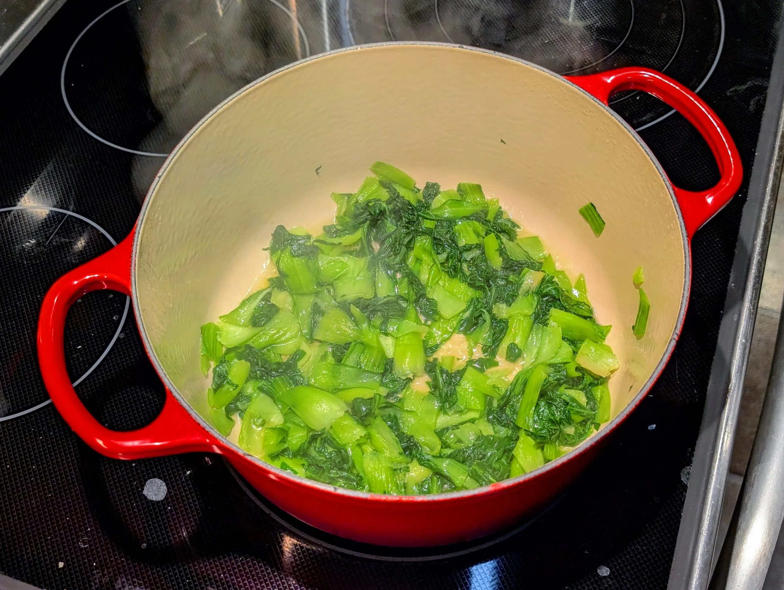 Mac and Cheese with Bok Choy [Macaroni au fromage et bok choy]