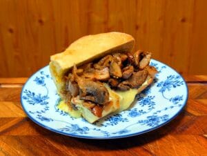 Parisian Steak Baguette [Baguette de steak parisienne]