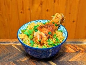 Albanian Baked Chicken and Rice [Tavë me Pulë e Oriz]