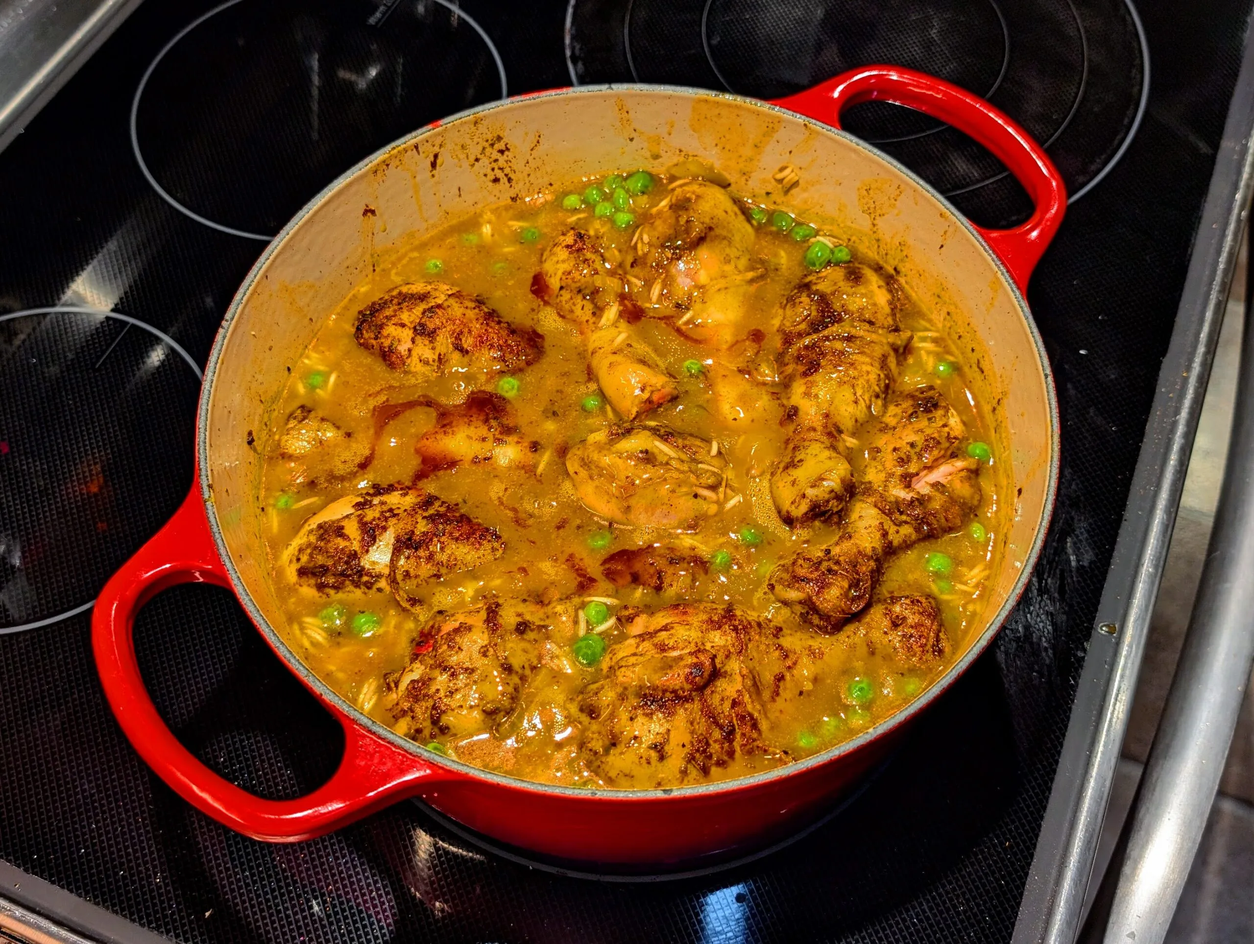 Albanian Baked Chicken and Rice [Tavë me Pulë e Oriz]