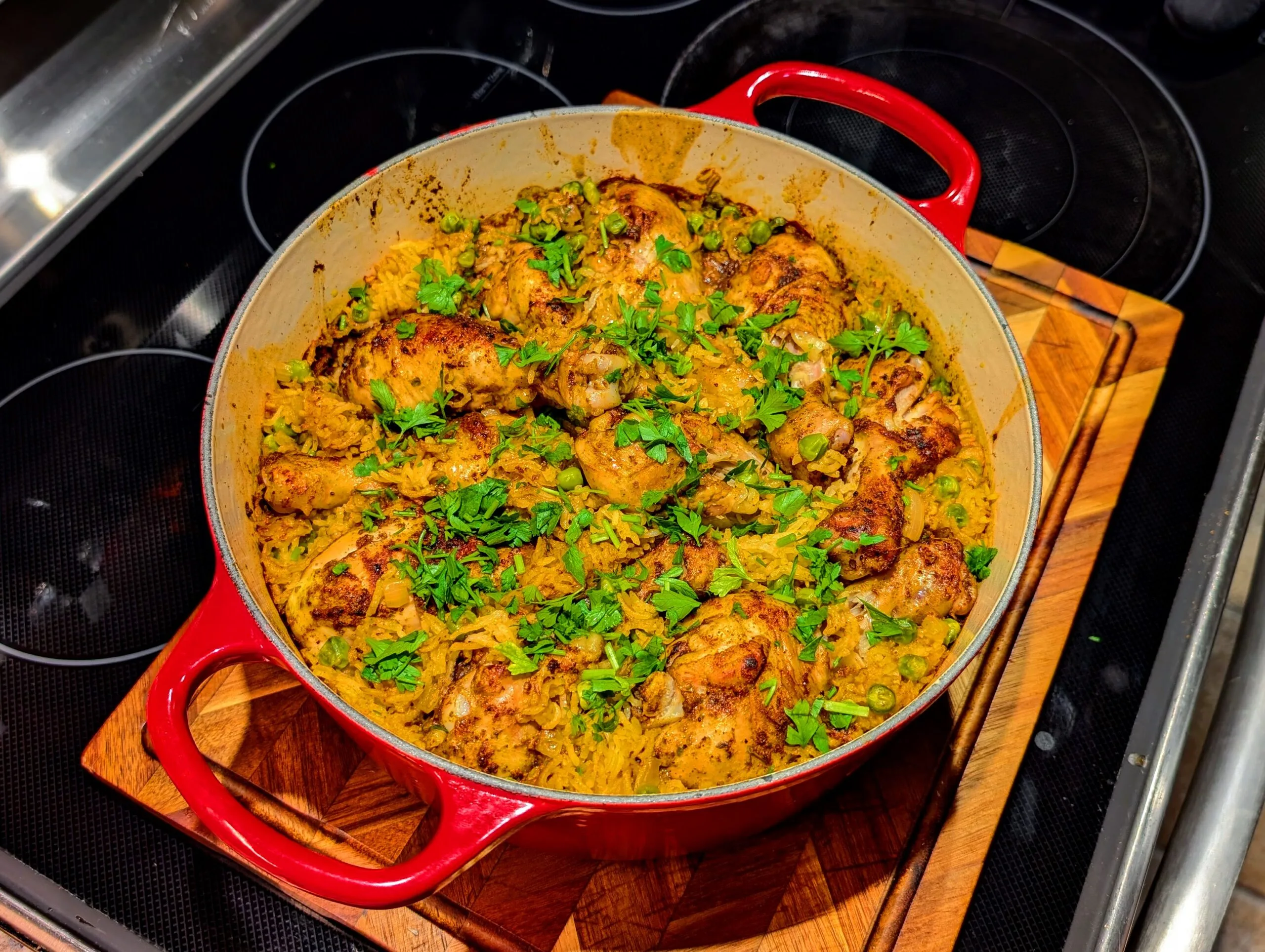 Albanian Baked Chicken and Rice [Tavë me Pulë e Oriz]