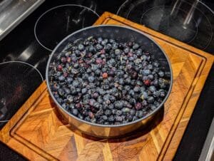 Blueberry Crisp [Croustillant aux bleuets]
