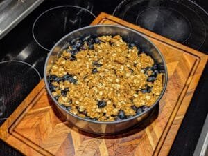 Blueberry Crisp [Croustillant aux bleuets]