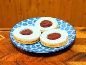 Persian Jam Cookie (Shirini Morabai) [شیرینی مربایی]