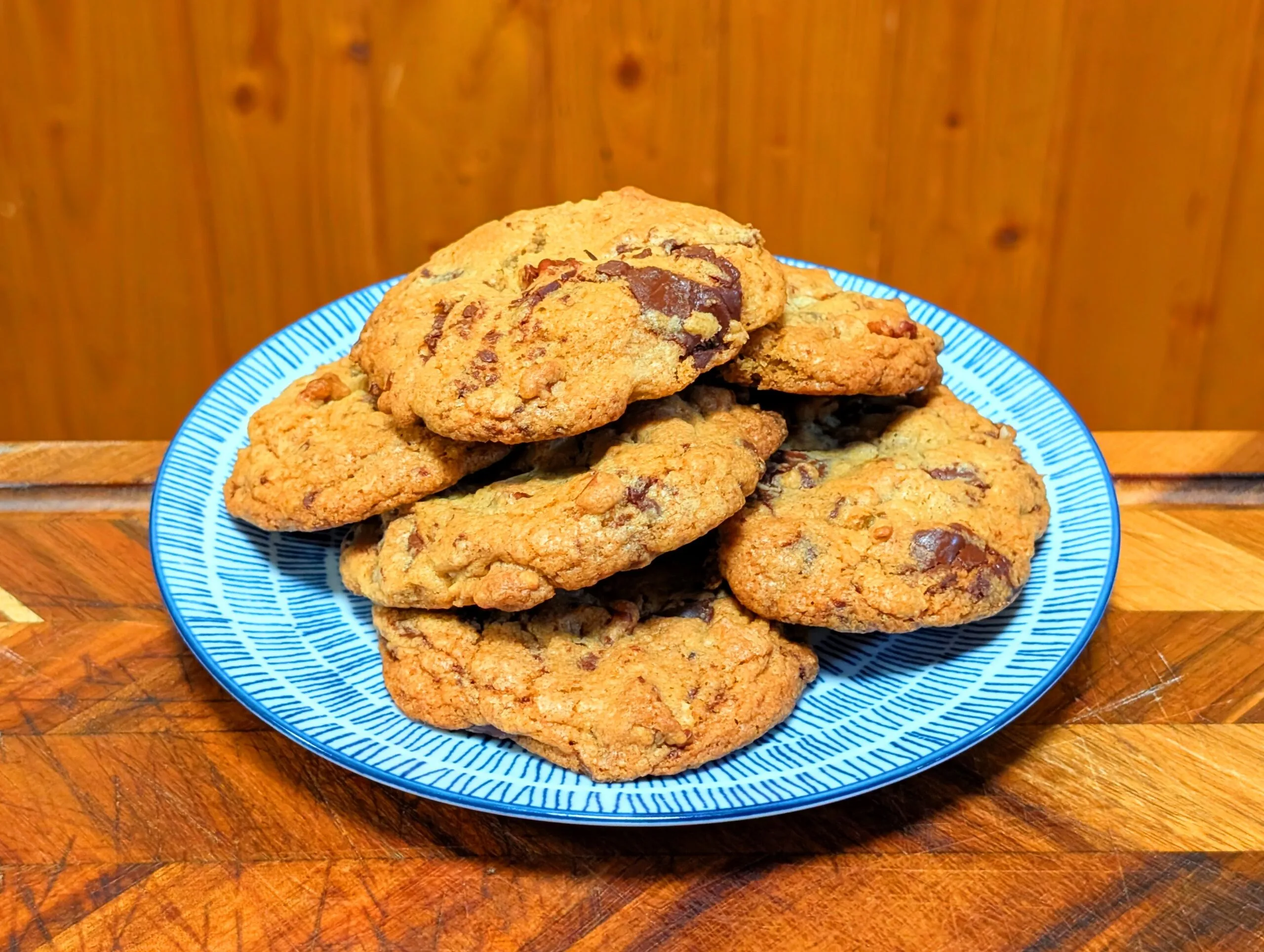 Baker's Chocolate Chunk Cookies [Biscuits aux chocolat de Baker]