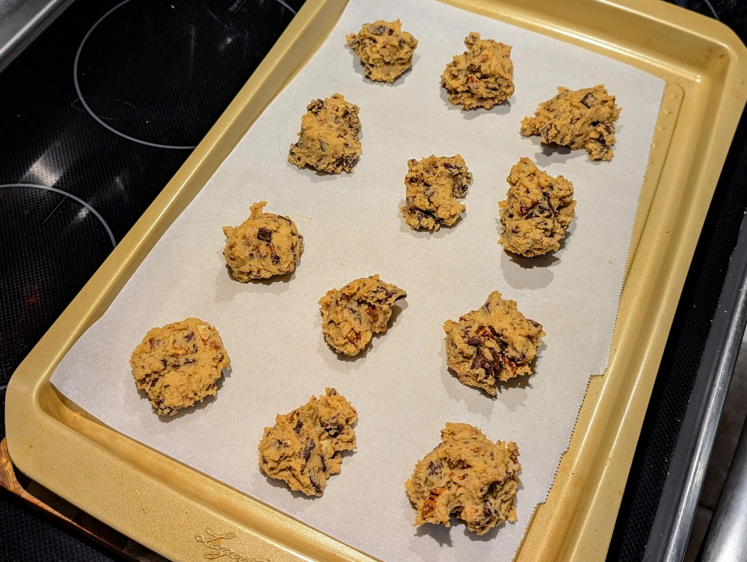 Baker's Chocolate Chunk Cookies [Biscuits aux chocolat de Baker]
